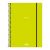 Caderno Universitário 10 Matérias Neon Espiral Capa Plástica 160fls (Tilibra) Cor:Verde Limão 1