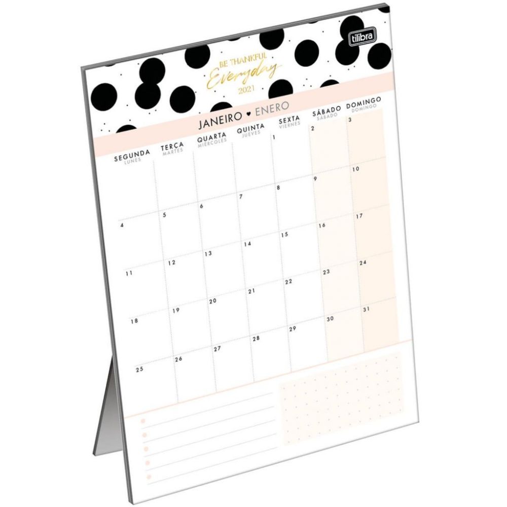 Calendario Planner De Mesa West Village (Tilibra)