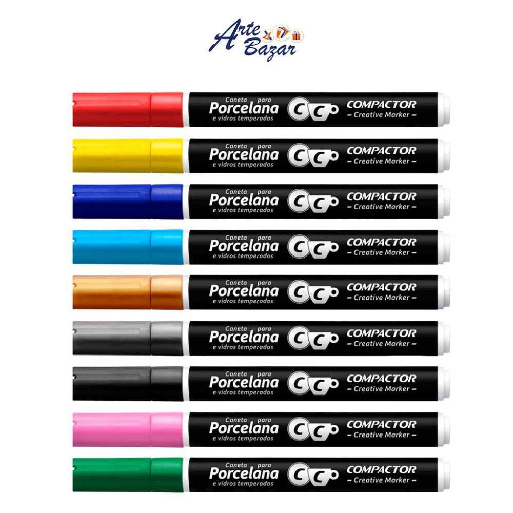 Caneta para Porcelana Creative Marker (Compactor)