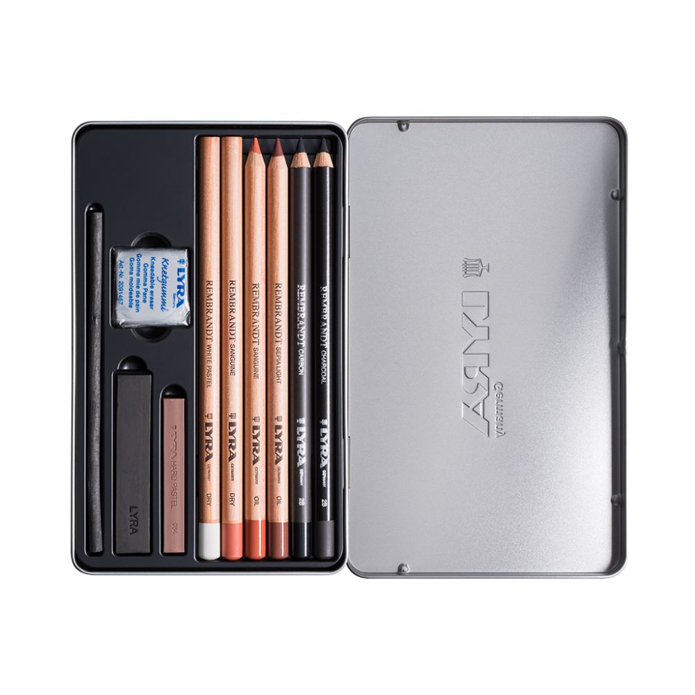 Kit Desenho Lyra Rembrandt Sketching com 11 Peças (Lyra)