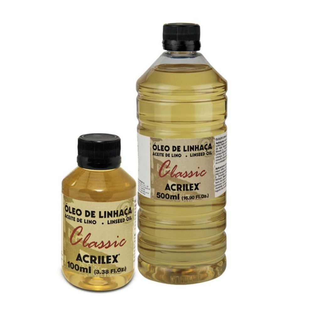 Óleo de Linhaça (Acrilex)