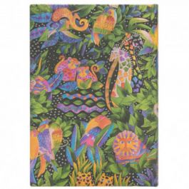 Agenda 2025 Jungle Song Midi VER - Reliure Smyth, Fermeture Élastique, 160 Pages