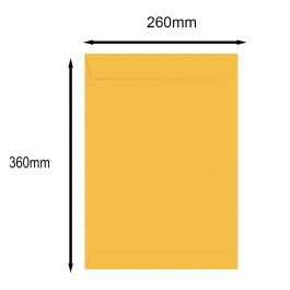 Lot De 10 Enveloppes à Bulles Pro+ Marron H/8 Format 260x360 Mm