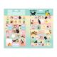 Adesivo Decorado Duplo Purrfect Cats (Tilibra) 1