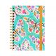 Agenda Diária Luxo 2025 14,3x20,5cm - Borboleta (Lubi) 1