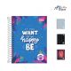 Agenda Diária Pepper Feminina M4 (Tilibra) 1