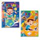 Agenda Escolar Permanente Masculina Brochura Capa Dura 12x17cm (Kit) 1