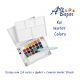 Aquarela em Pastilha Koi Water Colors com 24 Cores + Pincel (Sakura) 1