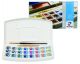 Aquarela Van Gogh em Pastilha Estojo 24 cores + Pincel (Royal Talens) 1