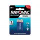 Bateria 9V Alcalina (Rayovac) 1