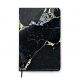 Caderneta de Anotação Cicero Leve 14x21cm sem Pauta - Minerais Mármore Preto (Cicero) 1