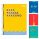 Caderno Colegial 1 Matéria 4Fun Espiral Capa Dura 80fls (Tilibra) 1