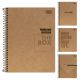 Caderno Colegial 1 Matéria Kraftwork Espiral Capa Dura 80fls (Tilibra) 1