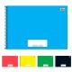 Caderno de Desenho Pepper Espiral Horizontal Capa Dura 80fls (Tilibra) 1