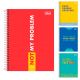 Caderno Universitário 1 Matéria 4Fun Espiral Capa Dura 80fls (Tilibra) 1