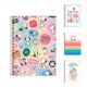 Caderno Universitário 1 Matéria Snoopy Espiral Capa Dura 80fls (Tilibra) 1