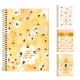 Caderno Universitário 1 Matéria Honey Bee Espiral Capa Dura 80fls (Tilibra) 1
