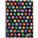 Caderno Universitário 1 Matéria Divertidamente Espiral Capa Dura 80fls (Foroni) 1