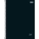 Caderno Universitário 1 Matéria Zip Preto Espiral Capa Dura 80fls (Tilibra) 1