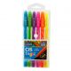 Caneta Gel Cis Trigel 1.0 Neon Estojo com 6 Cores (CIS) 1