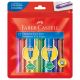 Caneta Hidrocor 12 Cores Vai e Vem (Faber Castell) 1