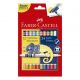 Caneta Hidrocor Bicolor 12 Canetas 24 Cores  (Faber Castell) 1