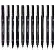 Caneta Nanquim Unipin Fine Line Cor Preta (Uni) 1