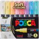 Caneta Posca PC-1M Soft Color com 8 Tons Pasteis (Posca) 1