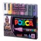 Caneta Posca PC-5M Dark Color com 8 Cores (Posca) 1