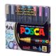 Caneta Posca PC-5M Metallic Colors com 8 (Posca) 1