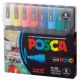Caneta Posca PC-5M Soft Color com 8 Tons Pasteis (Posca) 1