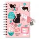 Diário com Cadeado Gatos 11,8x17,5cm (Fina Ideia) 1