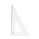 Esquadro Escolar Newline 60 Graus 21cm (Waleu) 1