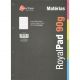 Folha de Fichário Universitário Pautado 90g 80fls Tarjado (Royal Paper) 1