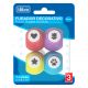Furador Decorado 9mm Kit com 4 (Tilibra) 1