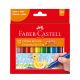 Gizão de Cera 12 cores (Faber Castell) 1