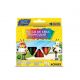 Big Giz de Cera Triangular 12 Cores (Acrilex) 1