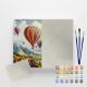 Kit de Pintura Numerada Terapêutica 40x50cm - Balões Mágicos (Sinoart) 1