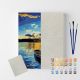 Kit de Pintura Numerada Terapêutica 40x50cm - Céu Azul (Sinoart) 1