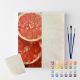 Kit de Pintura Numerada Terapêutica 40x50cm - Laranjas (Sinoart) 1