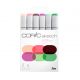 Kit Marcador Copic Sketch 6 Cores Floral Favorites 1 (Copic) 1
