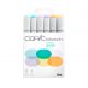 Kit Marcador Copic Sketch 6 Cores Pale Pastels (Copic) 1