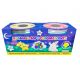 Kit Massinha Soft Fosforescente 2 Potes 140g Amarelo e Rosa (Uti Guti) 1