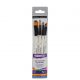 Kit Pincel Sintético Graduate Técnicas Úmidas com 5 (Daler Rowney) 1