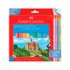 Lapis de Cor 24+4 Cores Tons Pastel (Faber Castell) 1