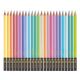 Lapis de Cor 24 Cores Tris Vibes Pastel + 1 Lapis 6B (Tris) 1