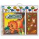 Livro de Colorir + 12 Lapis de Cor com Borracha - Dinossauros (Vale das Letras) 1