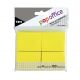 Notas Autoadesivas Pop 50X40mm 4 Blocos Amarelo 400fls (Tris) 1