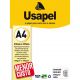 Papel Couchê A4 180g/m² 50fls Branco Usapel (Filiperson) 1