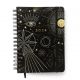 Planner 2024 Diária Wire-o A5 Astral - Espaço Tempo Preto (Cícero) 1